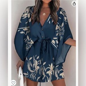 Women's V-Neck Short Dresses